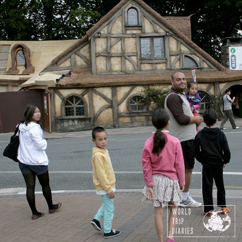 This is the tourist information center in Matamata, New Zealand. Just the most beautiful one I've ever come across!
