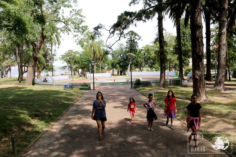 Parque Rodo's most famous attraction is the Sunday flea market. It's one fun thing to do in Montevideo, Uruguay. 