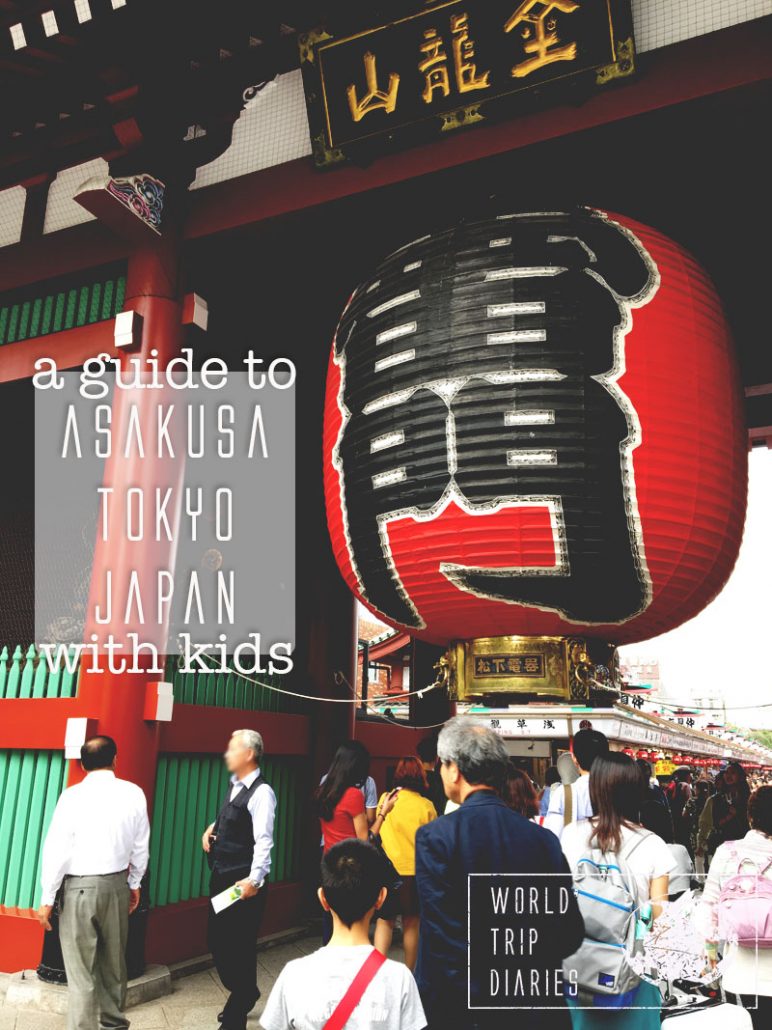 Asakusa is famous in Japan because of its temples - the biggest ones in Tokyo. We visited it with our kids. Click to know how it went! #asakusa #tokyo #japan #travel #familytravel