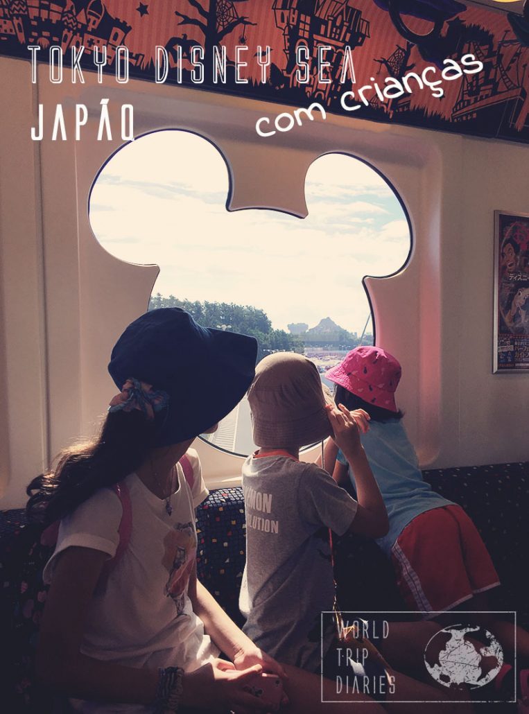 Visitamos a Disney Sea, em Tóquio, no Japão, com os nossos filhos! Clique para ler como foi!