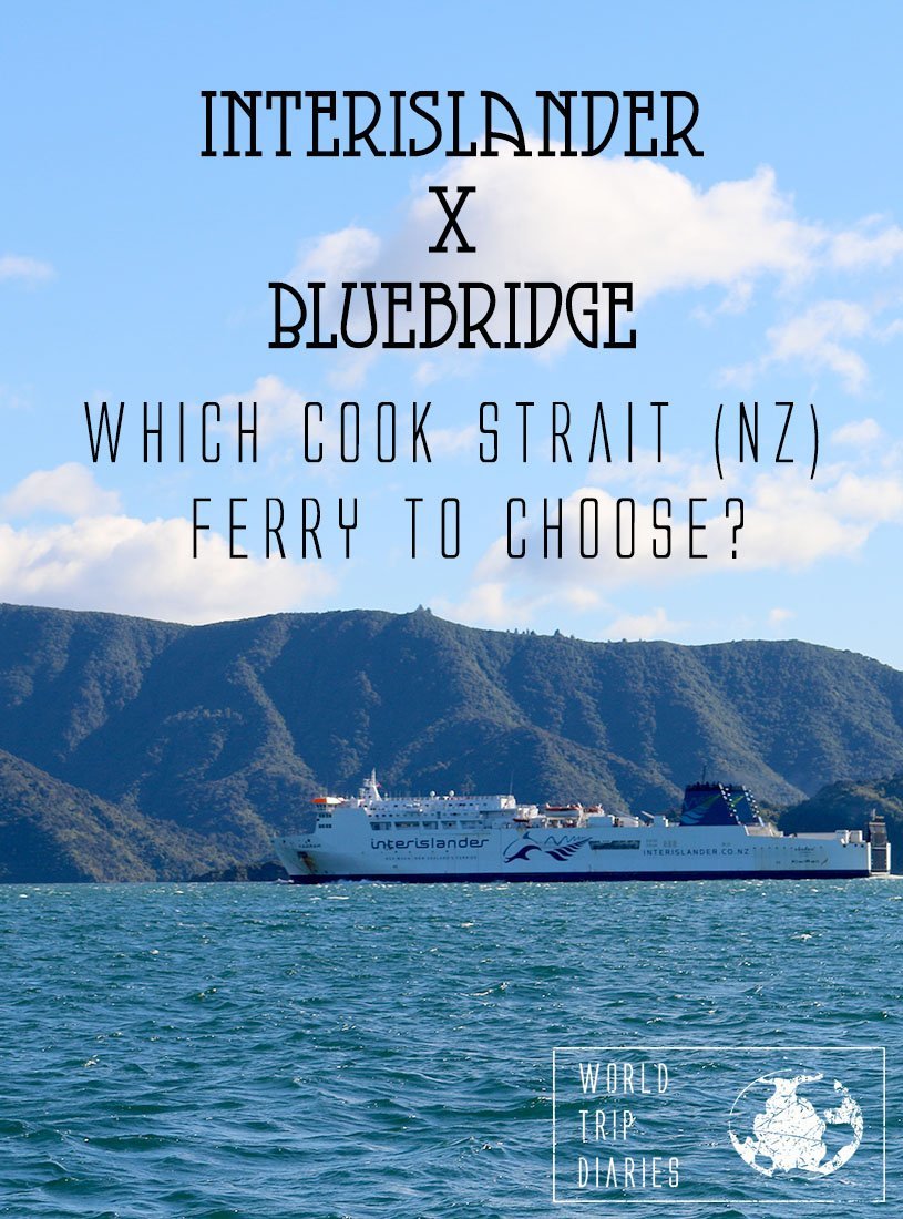 If you're going to take the ferry between Wellington and Picton in New Zealand, you'll need to choose one. Click to know all about both of the companies that offer the service: Bluebrigde and Interislander.
