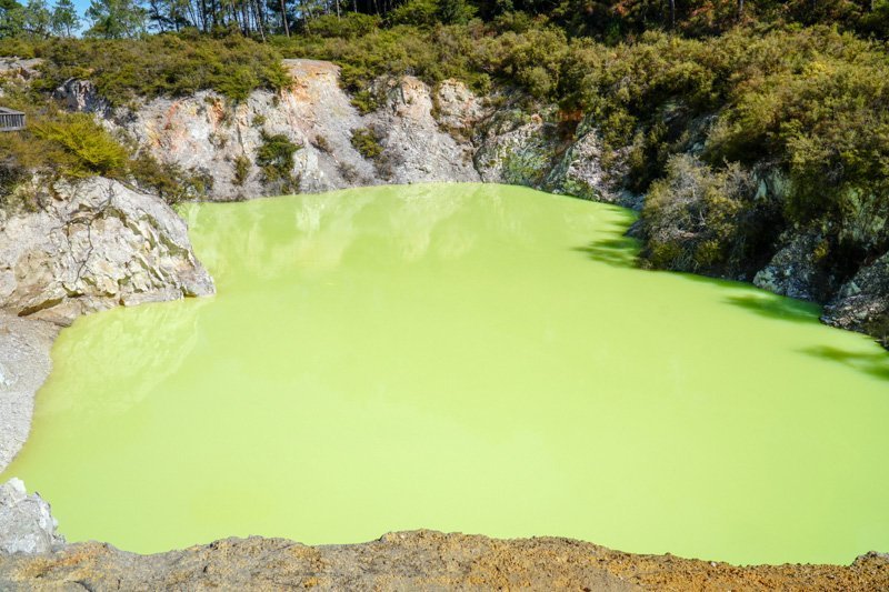 Rotorua is full of natural wonders due to its geothermal activity, and it's one of New Zealand's most beautiful places!