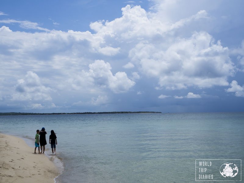 Bendita Beach was one piece of heaven. Oh, the Caribbeans! This was one of the things the kids loved about our trip!