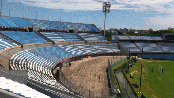 Estadio Centenario, Montevideo. For soccer lovers, this is the place to visit. You can also visit the Soccer Museum there! Pretty cool!