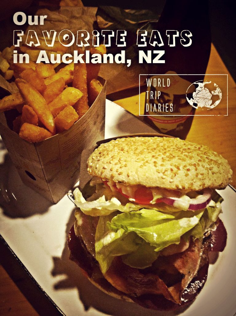 Eating is a huge part of any trip, so here are our favorite family friendly places to eat in Auckland (NZ)!