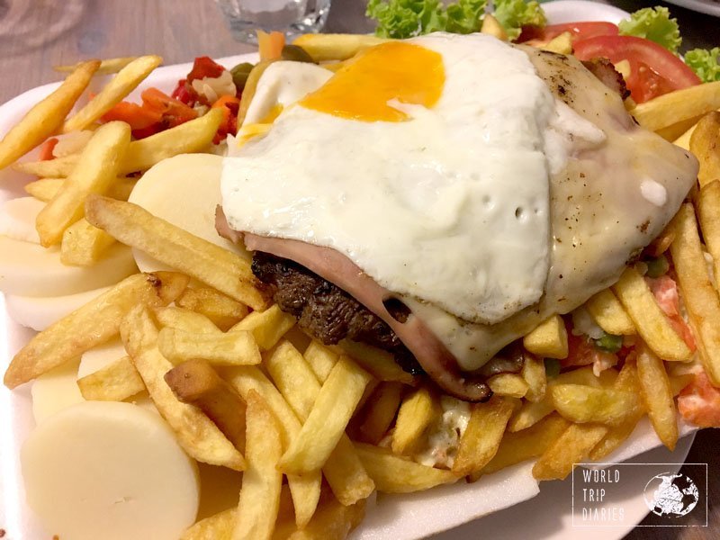 chivito uruguay food