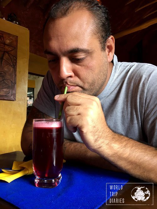 chicha morada peru food