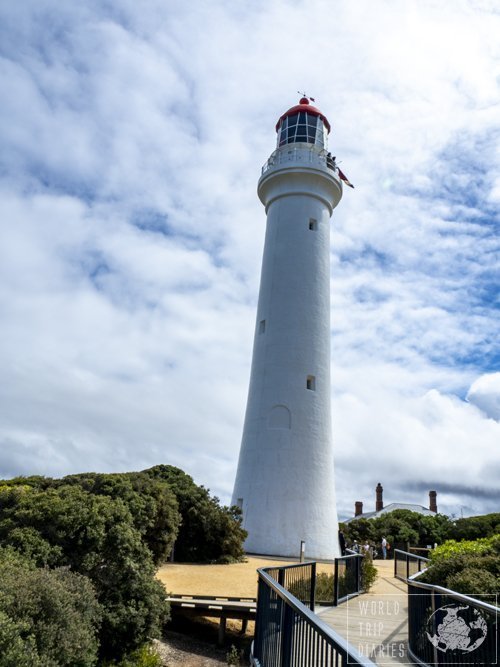 The Aireys Inlet Lighthouse has some killer views of the Great Ocean Road. You can go up the lighthouse and enjoy a cup of tea there!