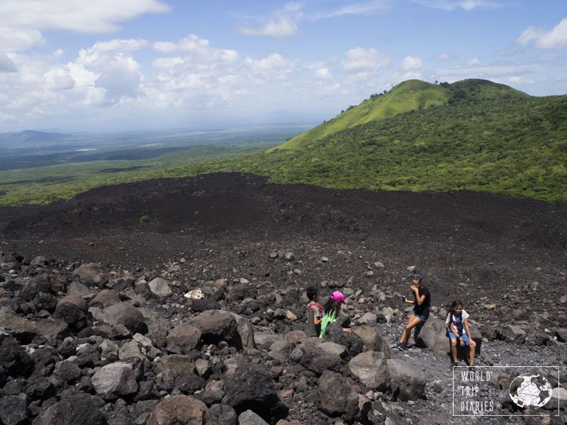 One of the most memorable experiences: climb an active volcano. What a stunning thing Cerro Negro was!