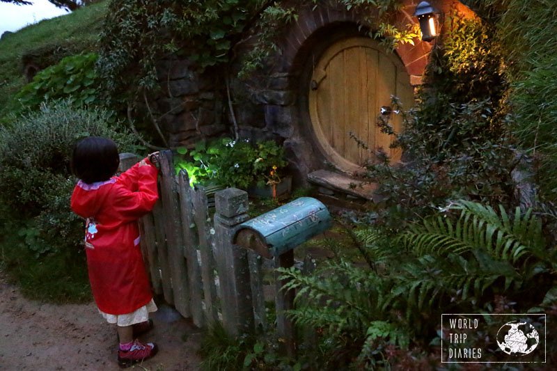 Hobbiton is a magical place: it's really stunning. And real. My kids had lots of fun there. 