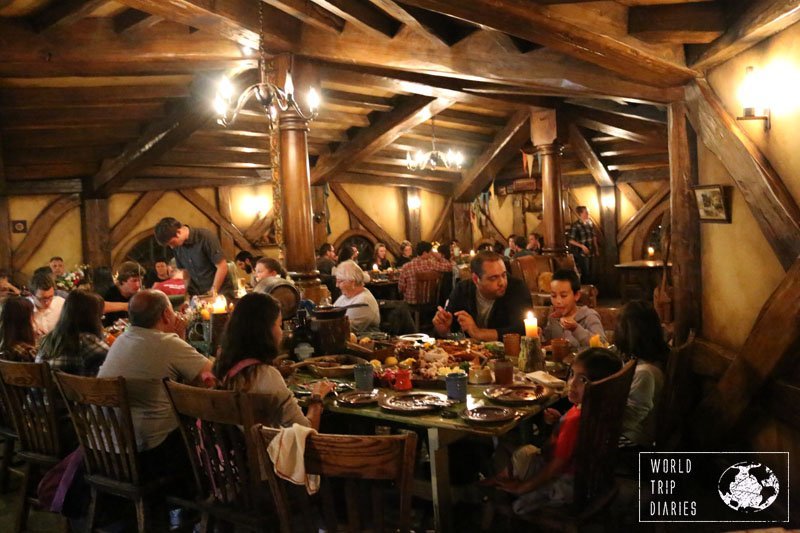 If you want to spend some more money for a unique experience, the Evening Tour with Dinner Banquet at Hobbiton is a must! It is highly family friendly too! Click for more!