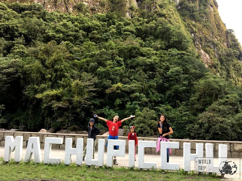 machu picchu village aguas calientes peru