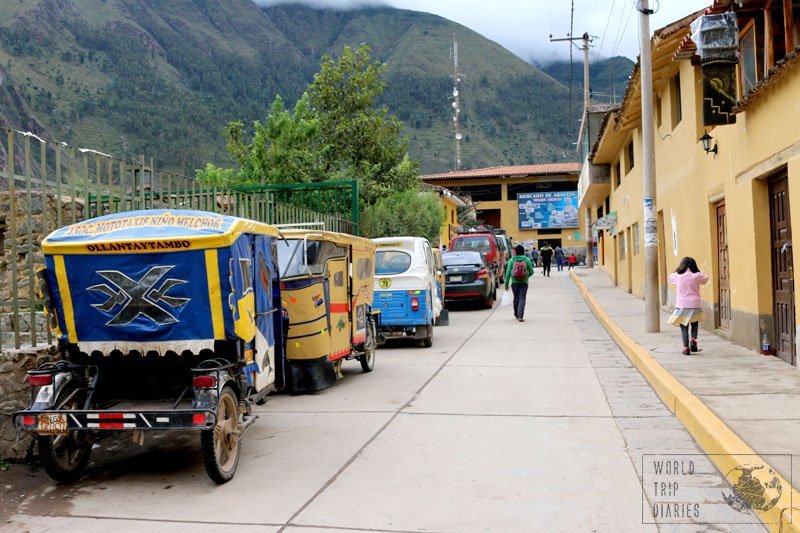 moto taxi ollantaytambo peru