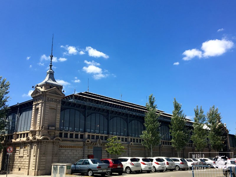 Mercado Agricola (Montevideo, Uruguay). It's beautiful, yes, and full of clothing (?) and food stalls! It's a free attraction in Montevideo!