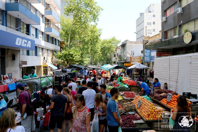 Tristan Narvajo flea market is a great place to go in Montevideo. It has everything, from artisan food to garage sale style stalls!