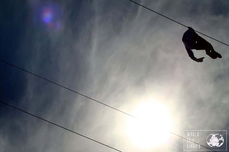 Montreal Tyrolienne is highly family friendly: anyone who can climb stairs can zip line!