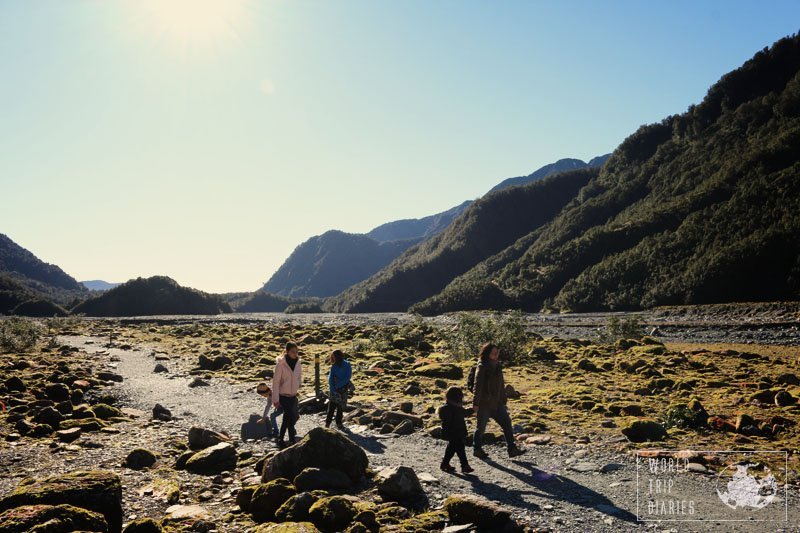 5/6 of us on the stunning Franz Josef Glacier trail (NZ). I can't wait to do it again!