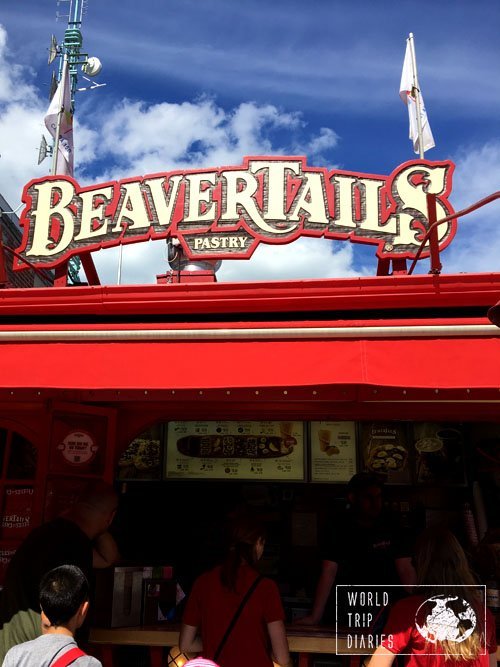 Beavertails is a great option for a quick snack - just make sure you share because they're big!