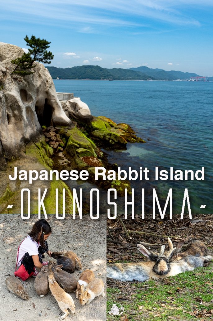 Is it worth to visit Okunoshima, the Rabbit Island in Japan? Find out how it is, how much it costs, how far it is, and more! #okunoshima #rabbitisland #japan #asia #hiroshima