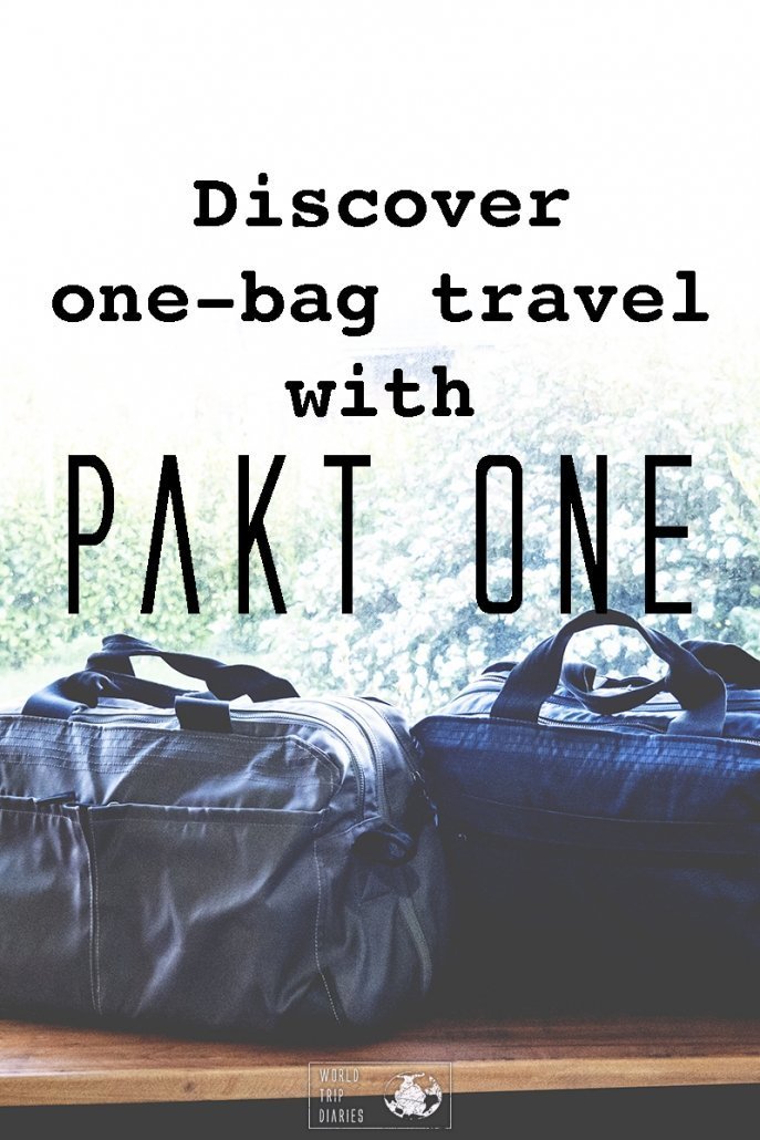 The Pakt One  Carry-On Travel Bag