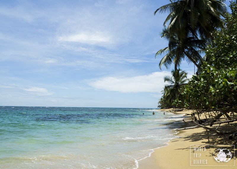 Arrecifes beach was our favorite spot in Punta Uva . I mean, look at it.