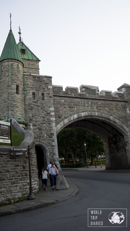 A highlight for everyone, the fortifications of Quebec City are highly family friendly. It's a great way to let kids see the world from above and feel bigger than it all!