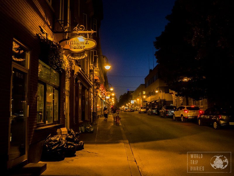 At night time, Quebec City acquires a Harry Potter feel to it, which was very popular with the kids. 