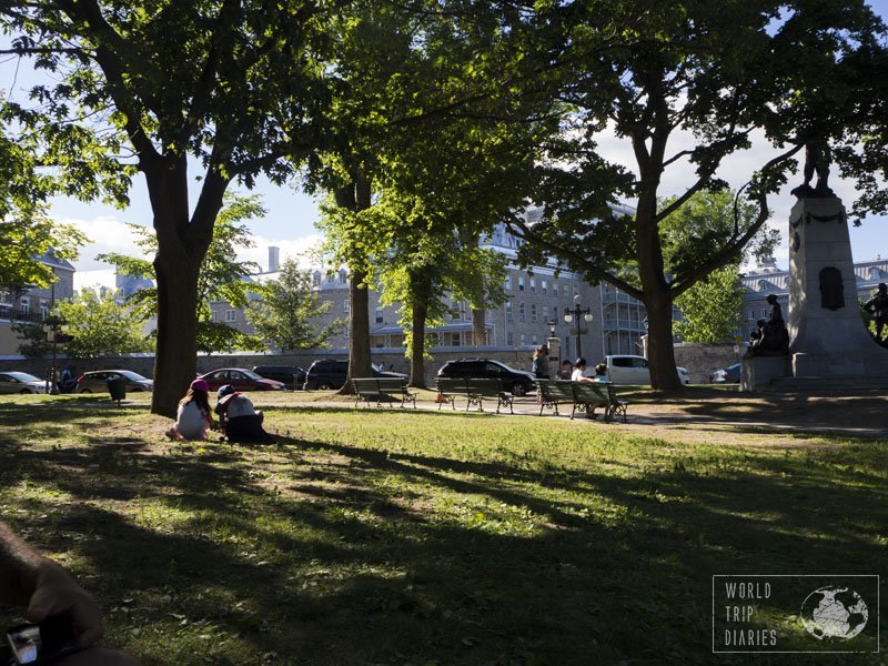 While traveling, kids need some time to be in contact with nature and this park in Quebec City was the perfect stop for it. We visited it several times during our stay. 