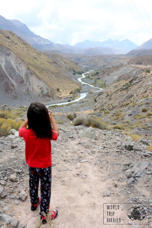 The youngest in the Andes, Chile, South America