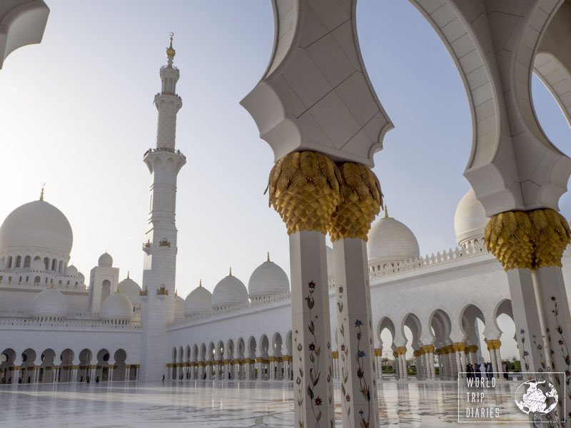 The guided tours at the Grand Mosque Sheikh Zayed are free of charge and they're highly informative and fun! Even the kids had fun! Click for more!