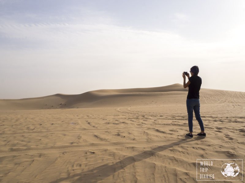 The desert safaris are highly touristic, but because it's touristic, they are extremely fun! A great experience for the whole family!