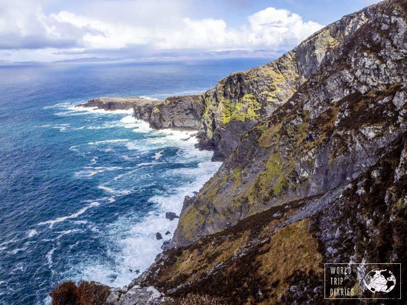 Fogher Cliffs, in Ireland. Ireland is a country full of cliffs and they're all impressive. Click for more!