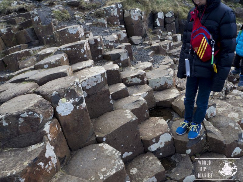 The perfectly laid rocks at Giants Causeway, in Northern Ireland, are a sight to behold! They're so much fun and beauty! Click for more!