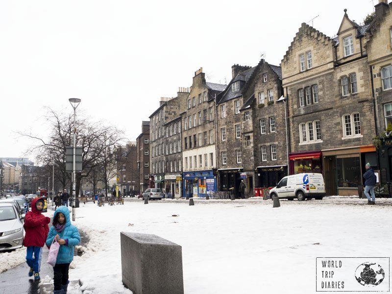 The Grassmarket area is lovely, with some great views of the Edinburgh Castle, and lots of restaurants! It just couldn't go wrong - being one of the must visits in Edinburgh, Scotland.