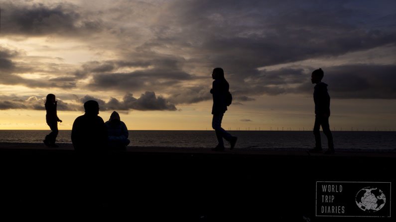 Sunsets are always beautiful, and it's almost a family ritual that we watch it together whenever we can.