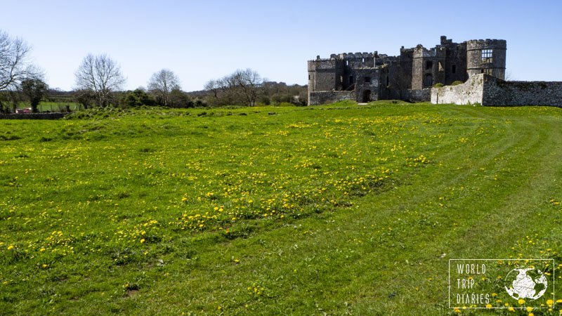 Carew Castle, Wales, is a small, but lovely castle in ruins. It's in Wales and it's perfect for families! Click for more!