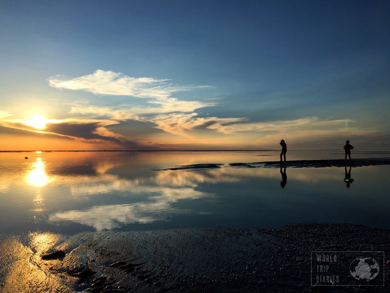 sunset uyuni bolivia