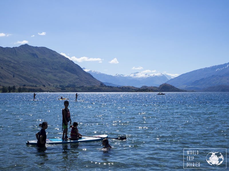 Water sports like SUP are great to practice in Wanaka: the calm waters of the lake offer the perfect starting point for anyone. Click to know more things to do in Wanaka, New Zealand, with kids